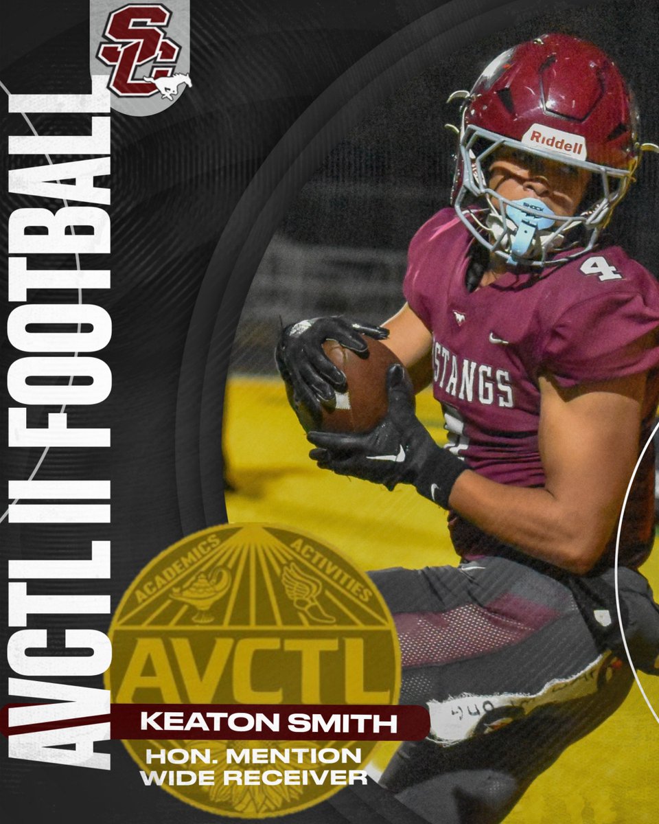 AVCTL ALL-LEAGUE   

Keaton Smith | SR  
shorturl.at/mYFs4 

#BUILTDIFFERENT | #PHAST | #STATECHAMPS 🏆
