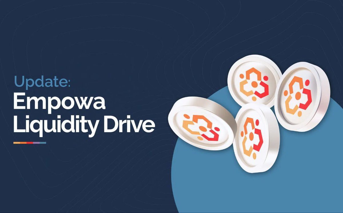 empowa_io's tweet image. 🚨 Reminder, Empowa Fam!

Our Liquid Drive is already wrapped up ✅ But we noticed a few of you still haven’t submitted your wallet address 📬

Don’t miss out on your EMP, drop it here now👇🏽
📝👉 forms.gle/TEGVhPLkKwd9LT…