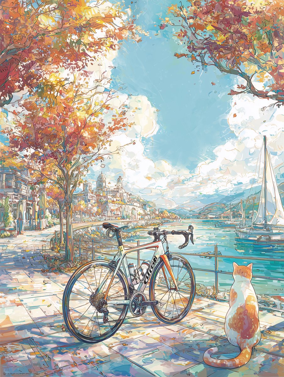 ネコのおでかけ
🐱「秋も終わりが近いのにゃ」