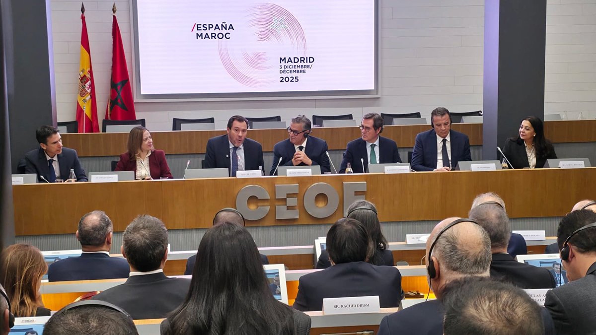 🔹 Encuentro Empresarial #Marruecos España🇪🇸-Marruecos🇲🇦
#RAN2025 #CooperaciónEmpresarial #NegociosInternacionales