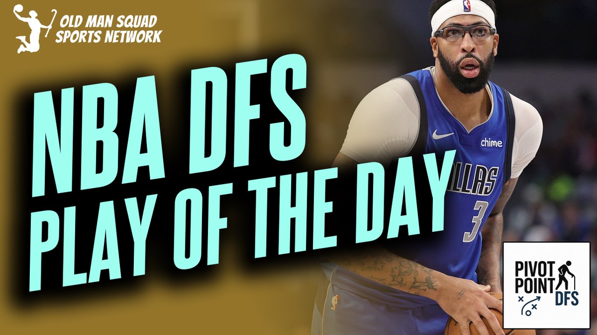 OldManSquad's tweet image. Who is the best DFS play for NBA tonight? @DataDrivenOMS knows!

YT: youtu.be/0MPFTm6RNxc

@BleavNetwork