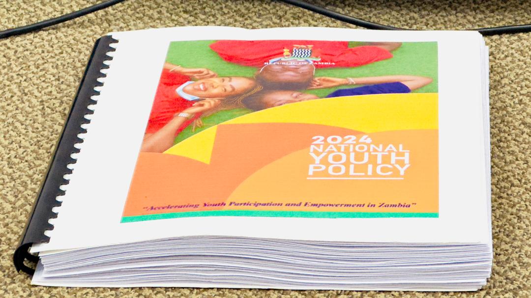 UNFPAZambia's tweet photo. #DayOfPersonsWithDisabilities. Braille version of National Youth Policy National Youth Policy launched! “The narrative of youth with disabilities is shifting from  passive beneficiaries to active drivers of national development” @AnnaHolmstromTZ  – Dep Rep.  #PartnersAtCore https://t.co/WzDVhqL6jL