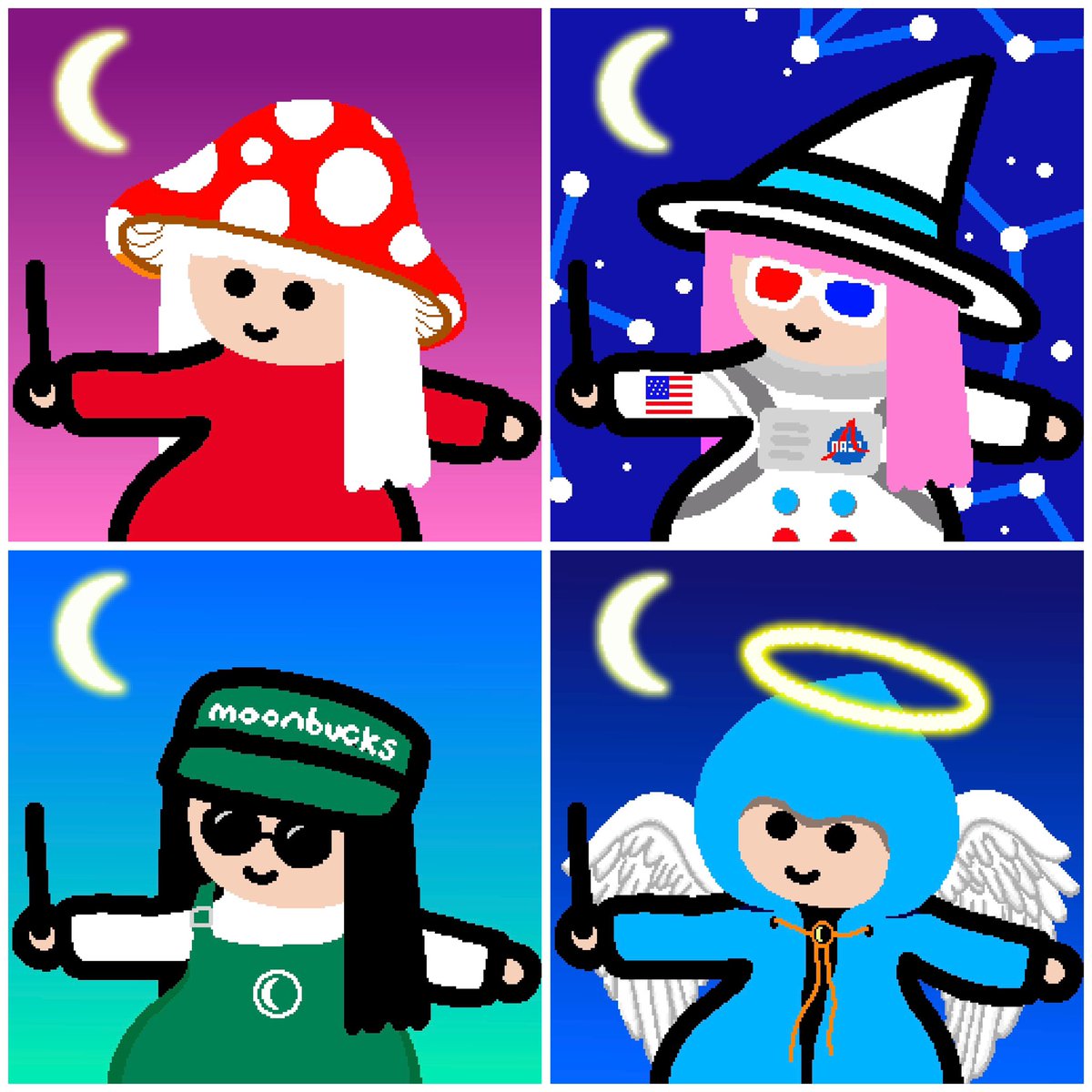 theresalieb's tweet image. The next steps in the @TaprootWitches journey to the cosmos are on the horizon.

We like doing new, innovative things, and what’s coming is just that.

We’re almost ready to show you.

🧙‍♀️🌕🔴🔵🌎❓