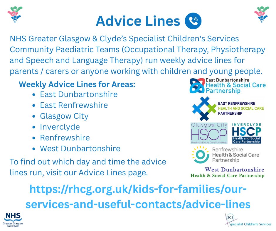 NHSGGC Specialist Children's Services tweet media