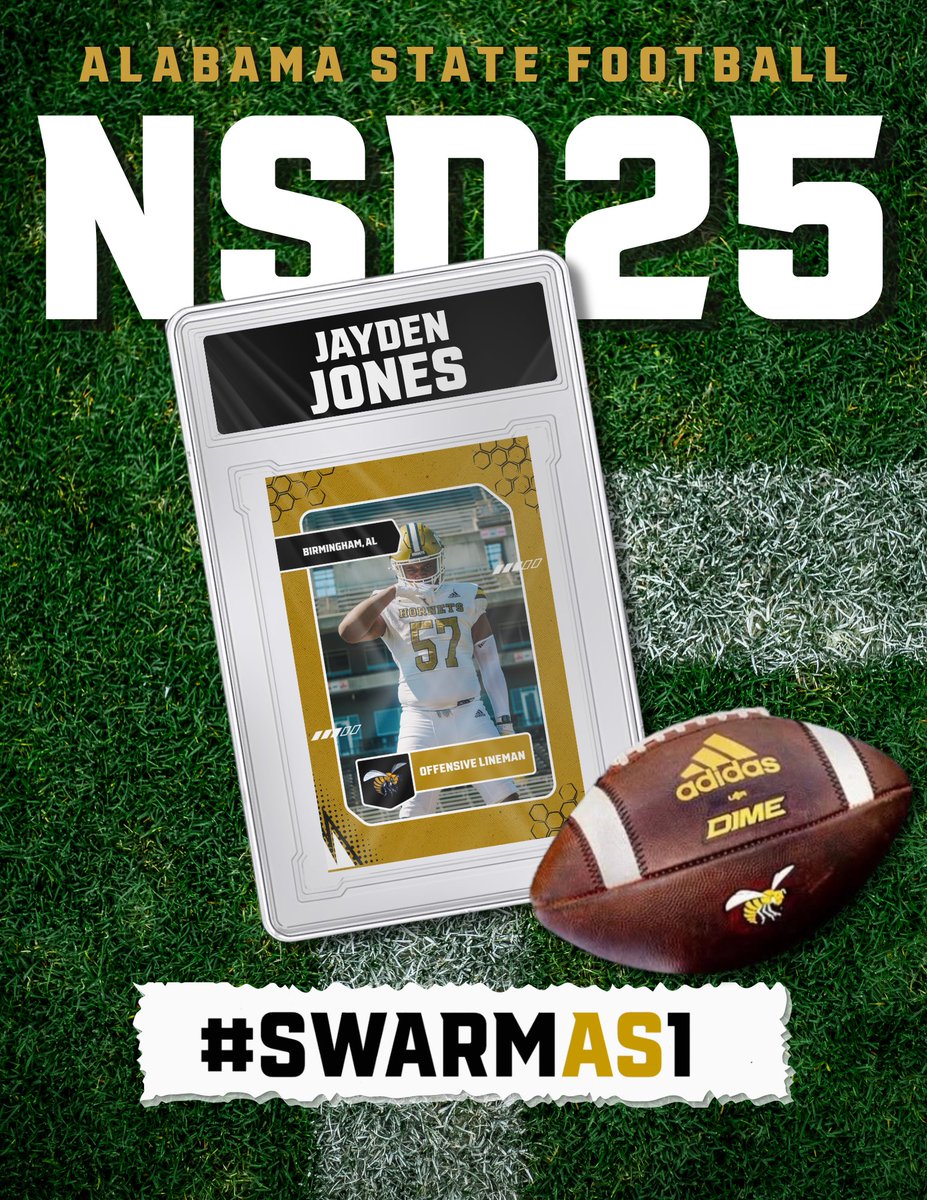 New addition to the collection.. Welcome to the Nest. 🐝 

#SWARMAS1 x #EXECUTE x #SWAC x #HBCUFootball