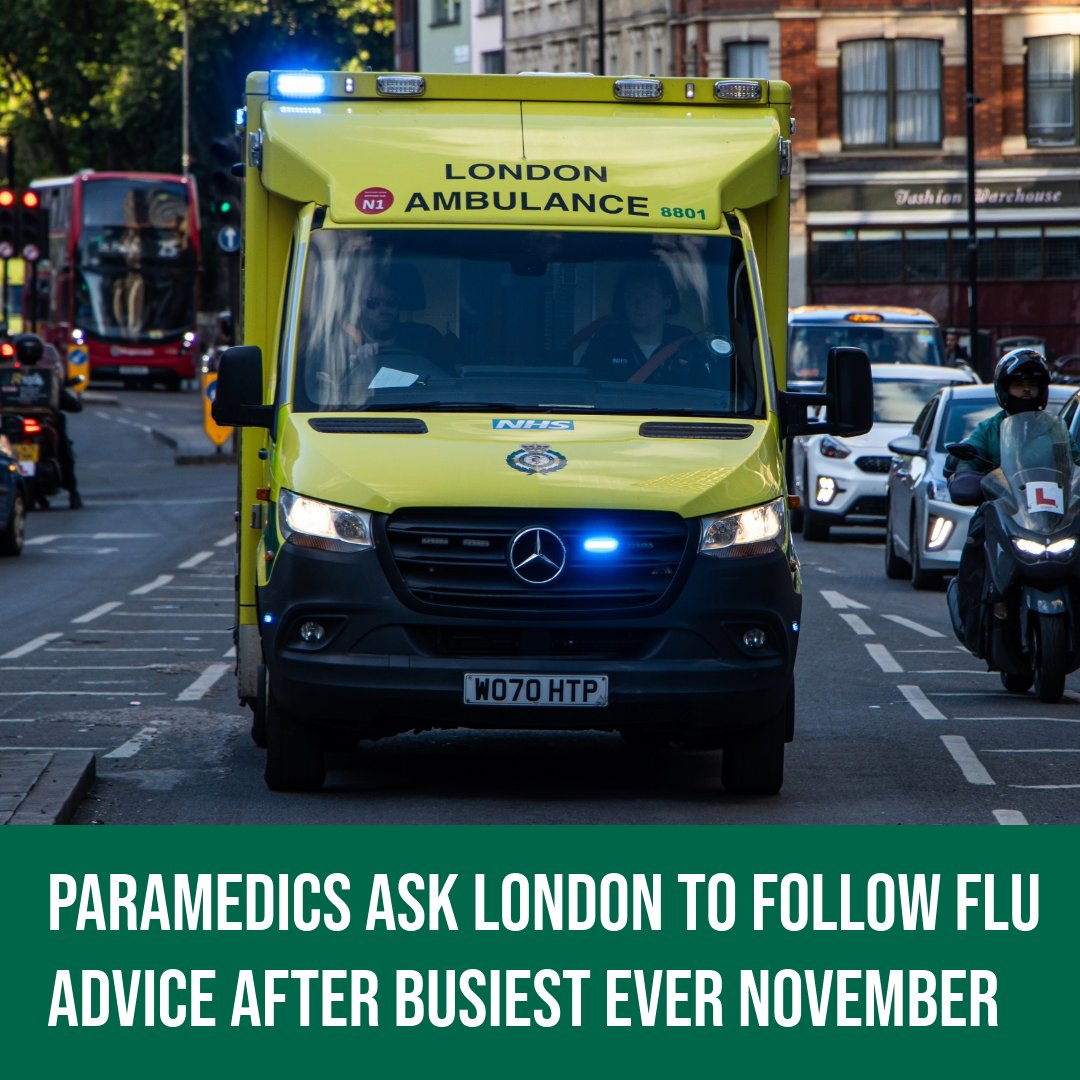 London Ambulance Service tweet media