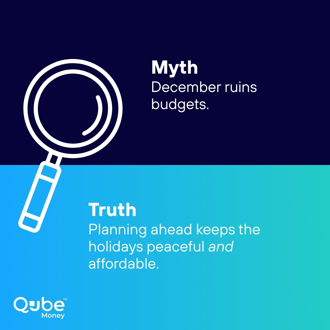 The holidays don’t have to feel chaotic. A bit of foresight brings clarity, calm, and more joy to the season.

#WealthWednesday #FinancialWellness #QubeMoney #SmartMoneyMoves