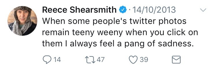 dande_only's tweet image. reece tweets i personally feel a kindred connection with