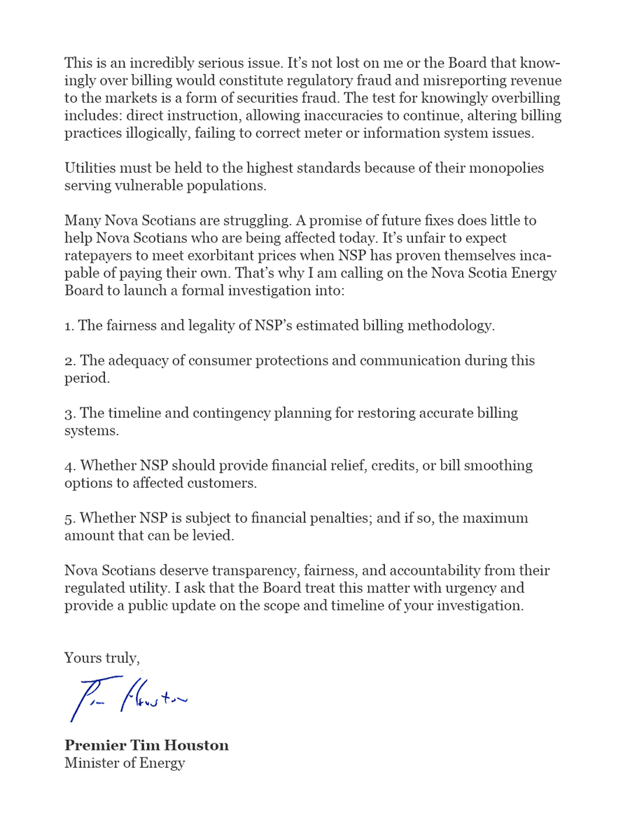 Tim Houston tweet media