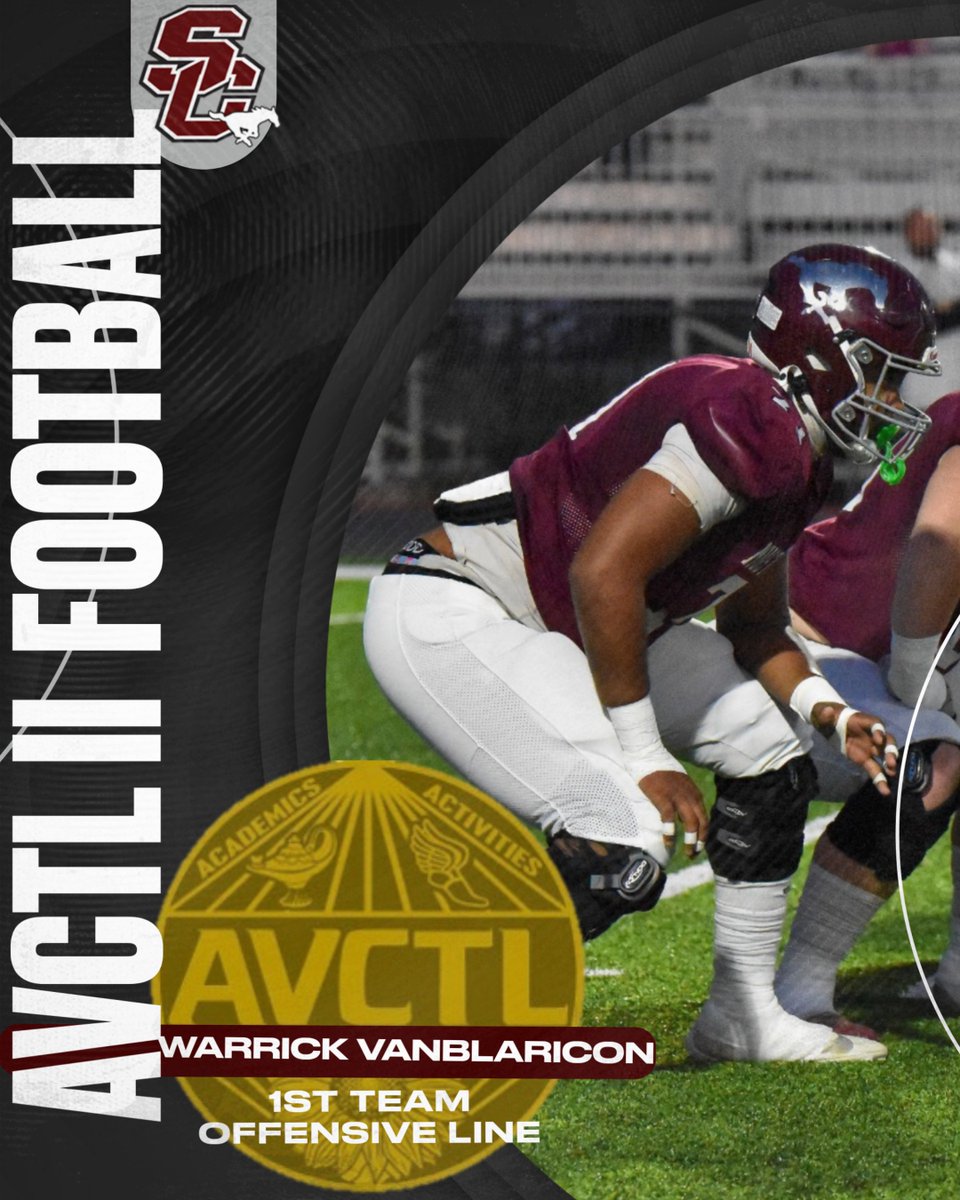 AVCTL ALL-LEAGUE   

Warrick Vanblaricon | JR 
 shorturl.at/mYFs4

 #BUILTDIFFERENT | #PHAST | #STATECHAMPS 🏆