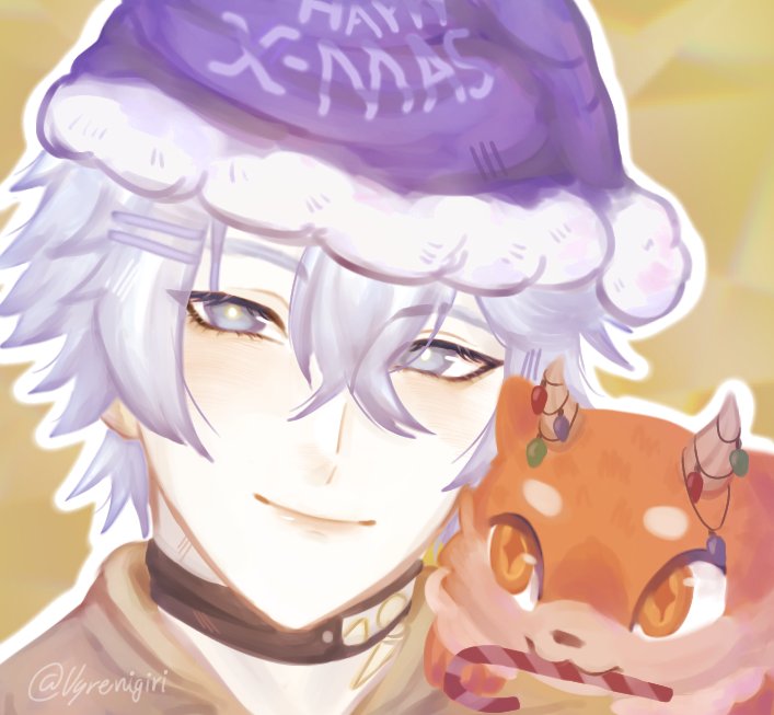 Vyrenigiri's tweet image. See you tomorrow, 2025! ❄️ #phaidei #HonkaiStarRail #Phainon