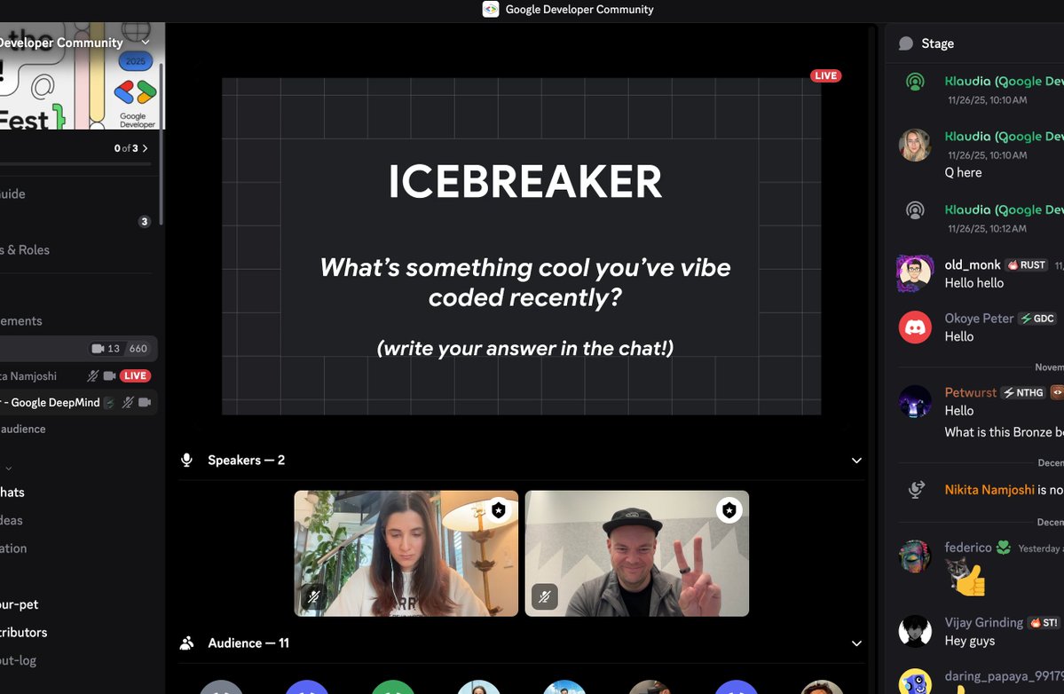 thorwebdev's tweet image. 🔴 Starting in 5mins!