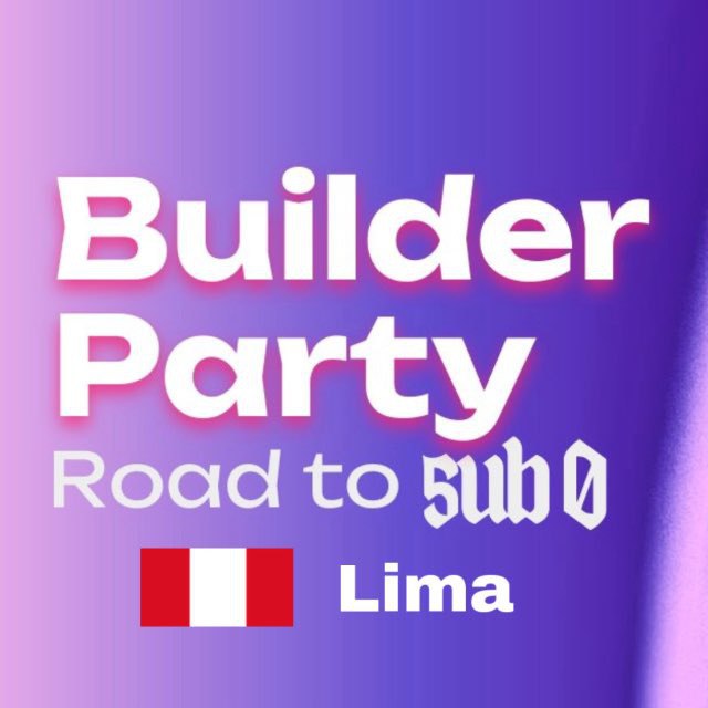 #Calendario #Eventos - #RoadtoSub0 #Symbiosis 
#devs #programmers #entusiastas #Web3 <a href="/DOTmeetups/">Polkadot Meetups</a> 

📍8 nov. #Sub0 #Symbiosis #Lima #Peru 🇵🇪
acortar.link/6FAgok

Previos a conferencia insignia <a href="/Polkadot/">Polkadot</a> #BuenosAires, del 14 -16 de #noviembre de 2025.

🔗luma.com/roadtosub0