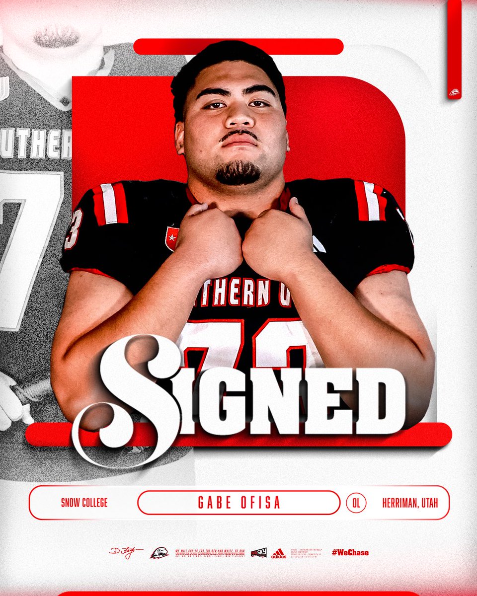 Welcome to Southern Utah Football, <a href="/GabeOfisa/">Gabe Ofisa</a> ✍️ 

#TBirdNation ⚡️ #RaiseTheHammer