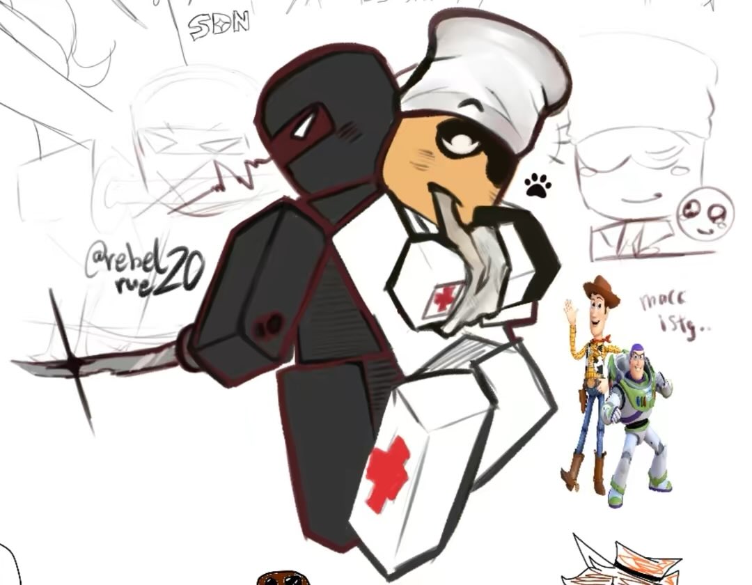 Chlowry1's tweet image. Roblox art dump heh I’m so tufffff widit

#robloxart #forsaken #dieofdeath