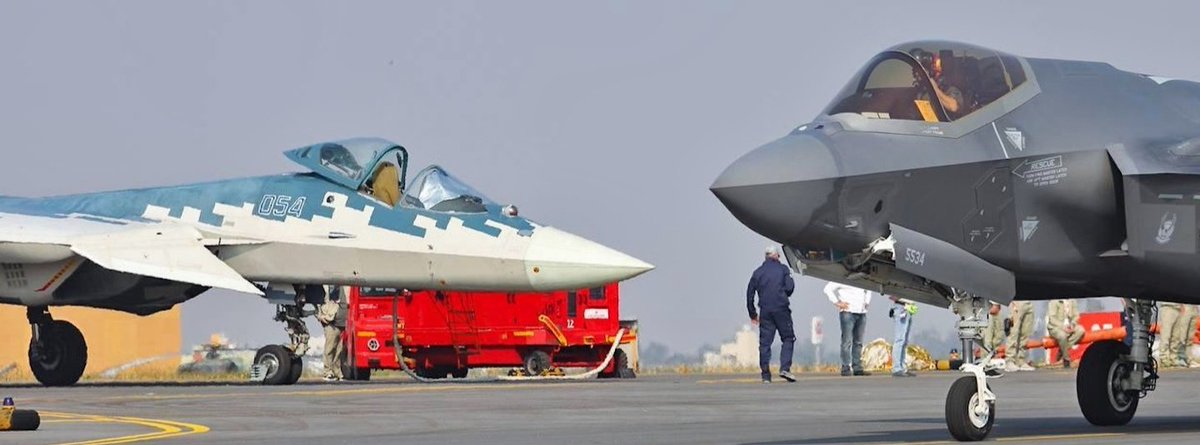 MeghUpdates's tweet image. 🚨 HUGE! India has REFUSED US ’s offer of off-the-shelf defence purchases, including the F-35.

New Delhi is unlikely to APPROVE any major US defence deal.

India is prioritising Make in India, with experts pointing to Russia’s Su-57 as a more practical option. (Bloomberg)