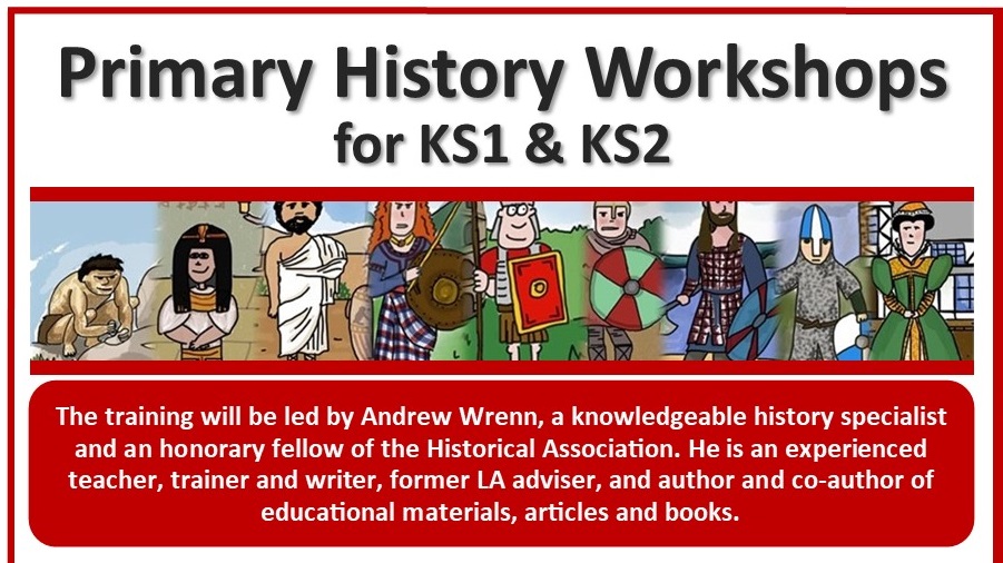 LeLTSH's tweet photo. 📚 Primary History Workshop (Session 2)
🗓️ Tue 20 Jan, 4pm | Online
Learn how to use core literacy texts to enhance primary history, with expert Andrew Wrenn.
👉 Info &amp; booking: https://t.co/DFqO9kJmyX
#primaryhistory #curriculum #CPD https://t.co/1bSq2NQu77