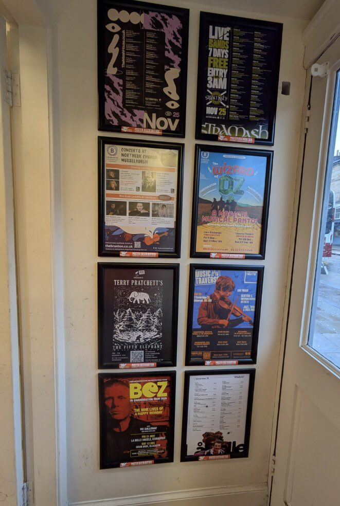 OutofHandScot's tweet photo. #print #posters #distribution #posterdistribution @TheBrunton Follow the yellow brick road to #Musselburgh &amp; #Haddington for The Wizard of Oz - The Brunton's magical, #musical #panto adventure for all ages! Fri 5 - Sat 27 Dec
Corn Exchange, Haddington
Loretto Theatre, Musselburgh https://t.co/R9MsMNstf5