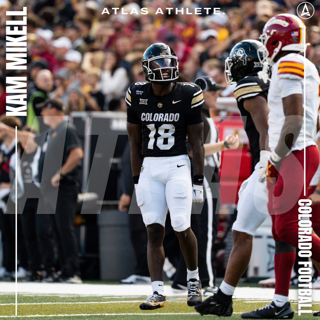 AtlasEmpower's tweet image. Very excited to announce @KaMMike_ is officially an Atlas athlete🏈🏈

•••

Kam is a WR out of Statesboro, GA at the University of Colorado- Boulder. Welcome to the team, Kam, we can’t wait to see all you accomplish!