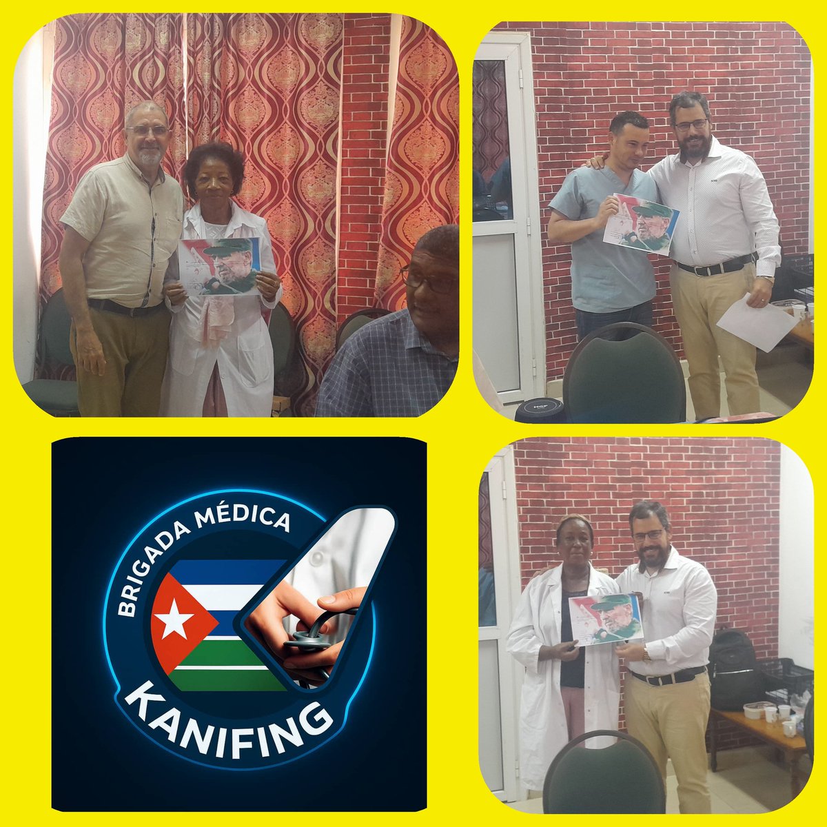 La BMC Kanifing en acto por el día de la Medicina Latinoamericana  reconoce a los departamentos destacados de este hospital  por su labor en el año 2025.