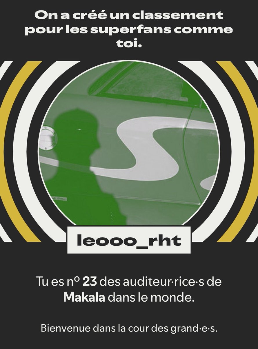 llleo___'s tweet photo. ça bouge pas toujours dans le top annuel de Makala sur spotify https://t.co/TZ6EYikMMd