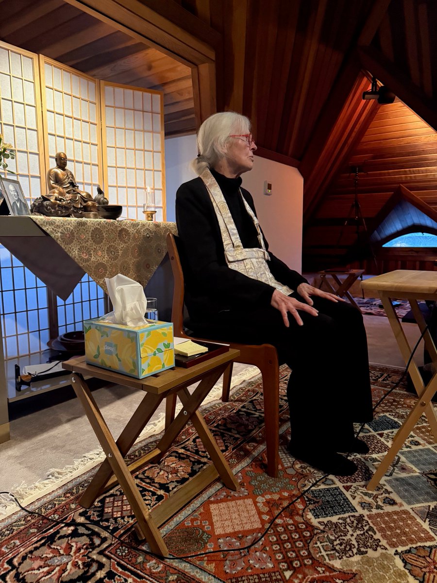GenpoRoshi's tweet photo. Rohatsu retreat at the B Street Zendo in Salt Lake! 

Be well, darling sangha around the world. https://t.co/jyFgygdZDV