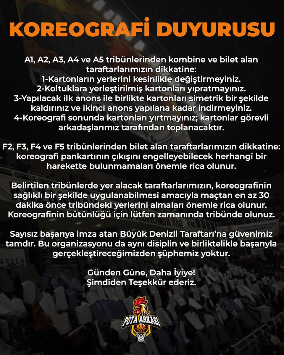 📢 KOREOGRAFİ DUYURUSU 📢