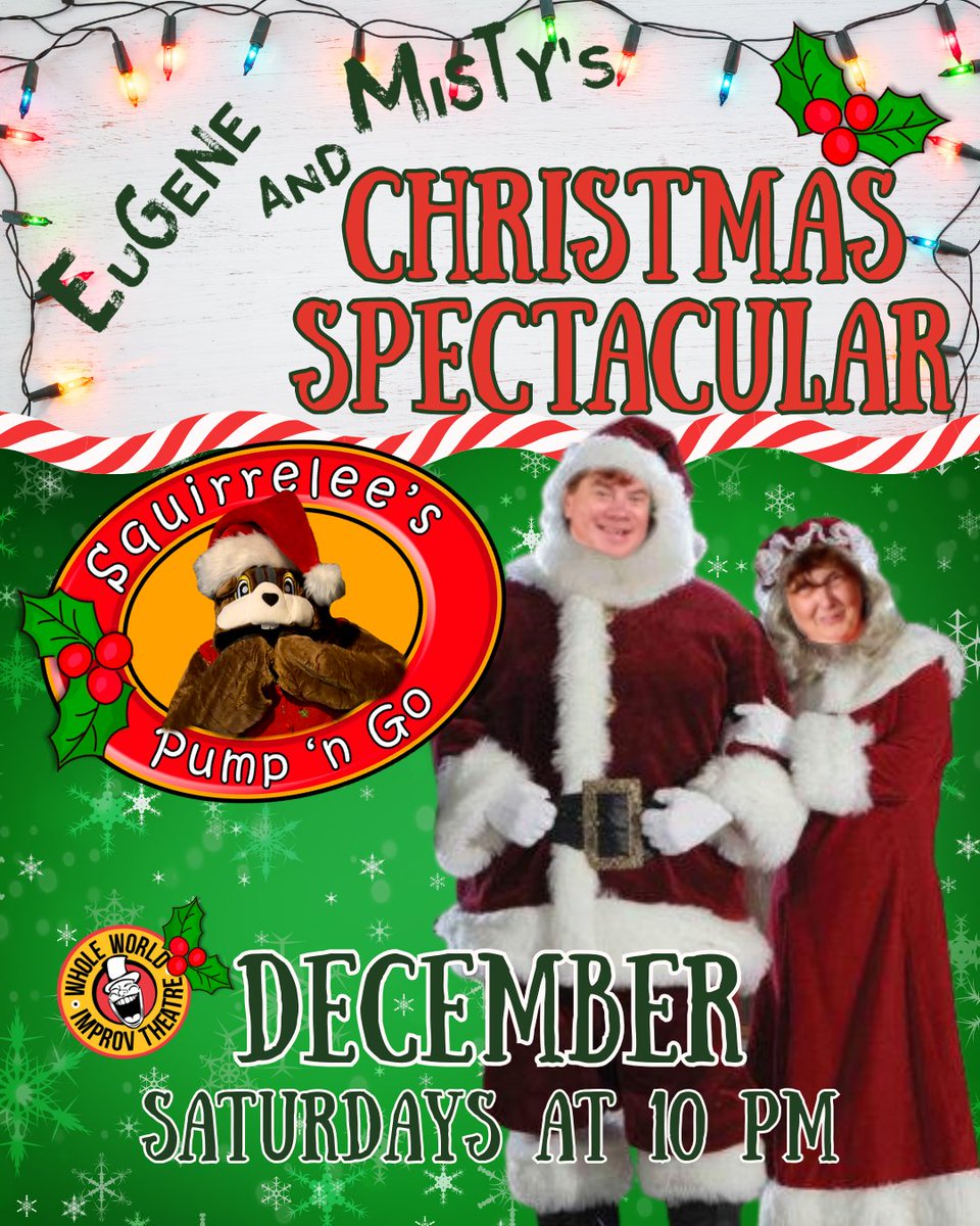 wwimprov's tweet image. 🎅 Sleigh With Laughter This December #HolidayHilarity - mailchi.mp/38117e79c7f2/s…