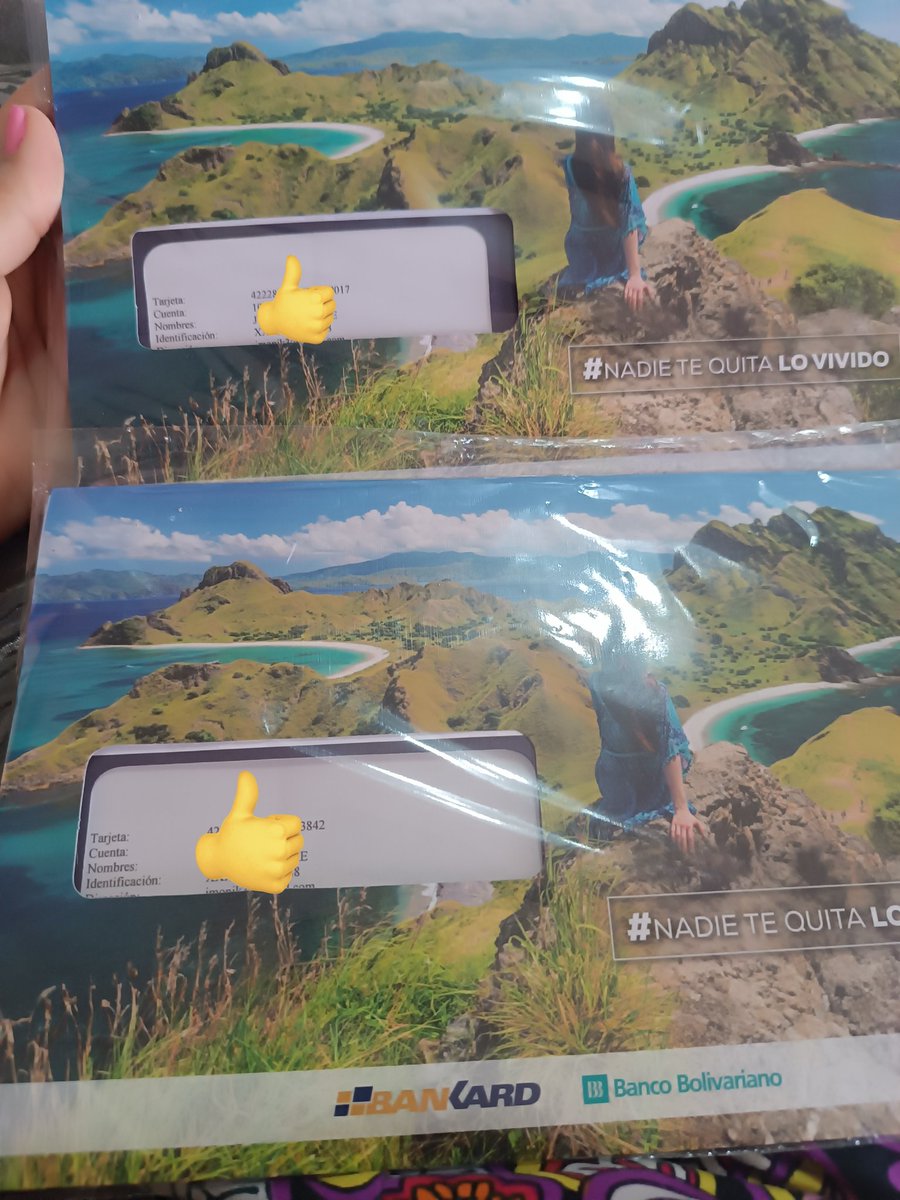 Jmonik4's tweet photo. @BcoBolivariano después de usar mi tarjeta ellos  mismo #BancoBolivariano emiten una tarjeta aparte de la que tuve que reportar !! 
#fraude
#Alerta
@superbancosEC https://t.co/QimPoT0xco
