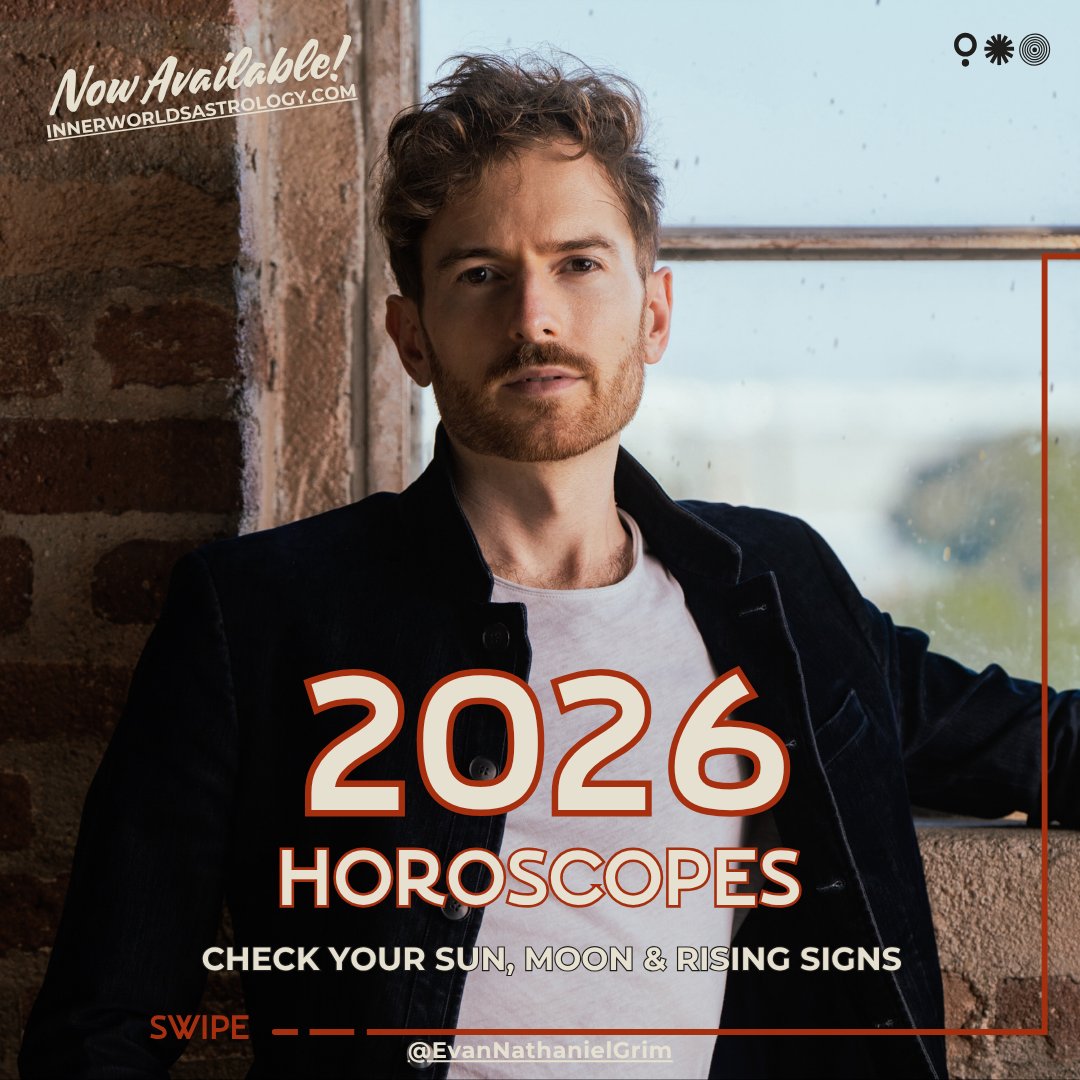 My 2026 HOROSCOPES are now available for your sun, moon and rising signs.

I dive deeper than ever into every zodiac sign’s year ahead, including the impact of every new &amp; full moon. 2026 is even more dynamic than 2025, which means you can manifest life-changing achievements and