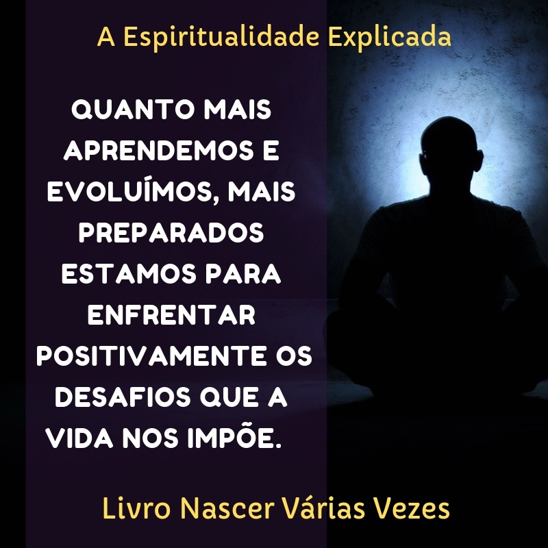 EVOLUÇÃO ESPIRITUAL EXIGE OUSADIA

As vezes ficamos prisioneiros da insegurança ou do medo.
Nesta hora você precisa escolher:
vou voltar para a segurança ou vou avançar para crescer, aprender e amadurecer.

#espiritismo #espirita #espiritualidade