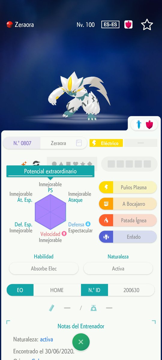 🎁✨Sorteo Zeraora Shiny✨🎁

RT para participar

3 Ganadores🎉

⚠️Son copias pero con HOME ID Tracker distintos, el resto de datos son todos fijos⚠️

Termina Viernes 5⏳

Suerte 🍀