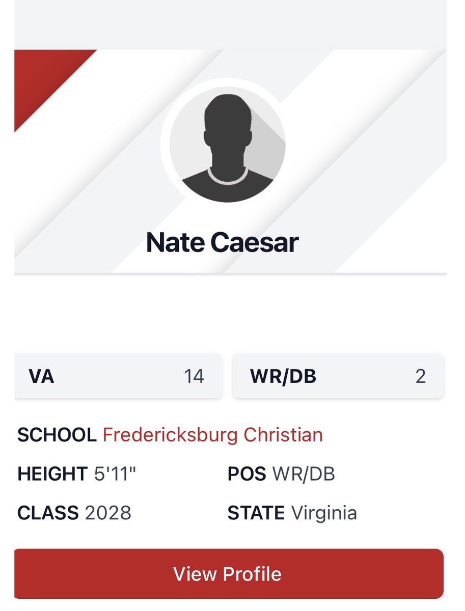 PrimetimeNate_C's tweet image. Blessed to still be the #2 Wr in the VA according to @PrepRedzoneVA Thank you! 🔥 🔥@THE_CoachDJ @Spotlight39_Pod @Coach_Mims2 @AlexKellyCuse @DKief10 @coachdeskitch @CJPollard1 @GunterBrewer @CoachParkerCCU @CoachIvinJasper @carljfred @RossDoug21 @RocCarmichael @Justin_Harpo