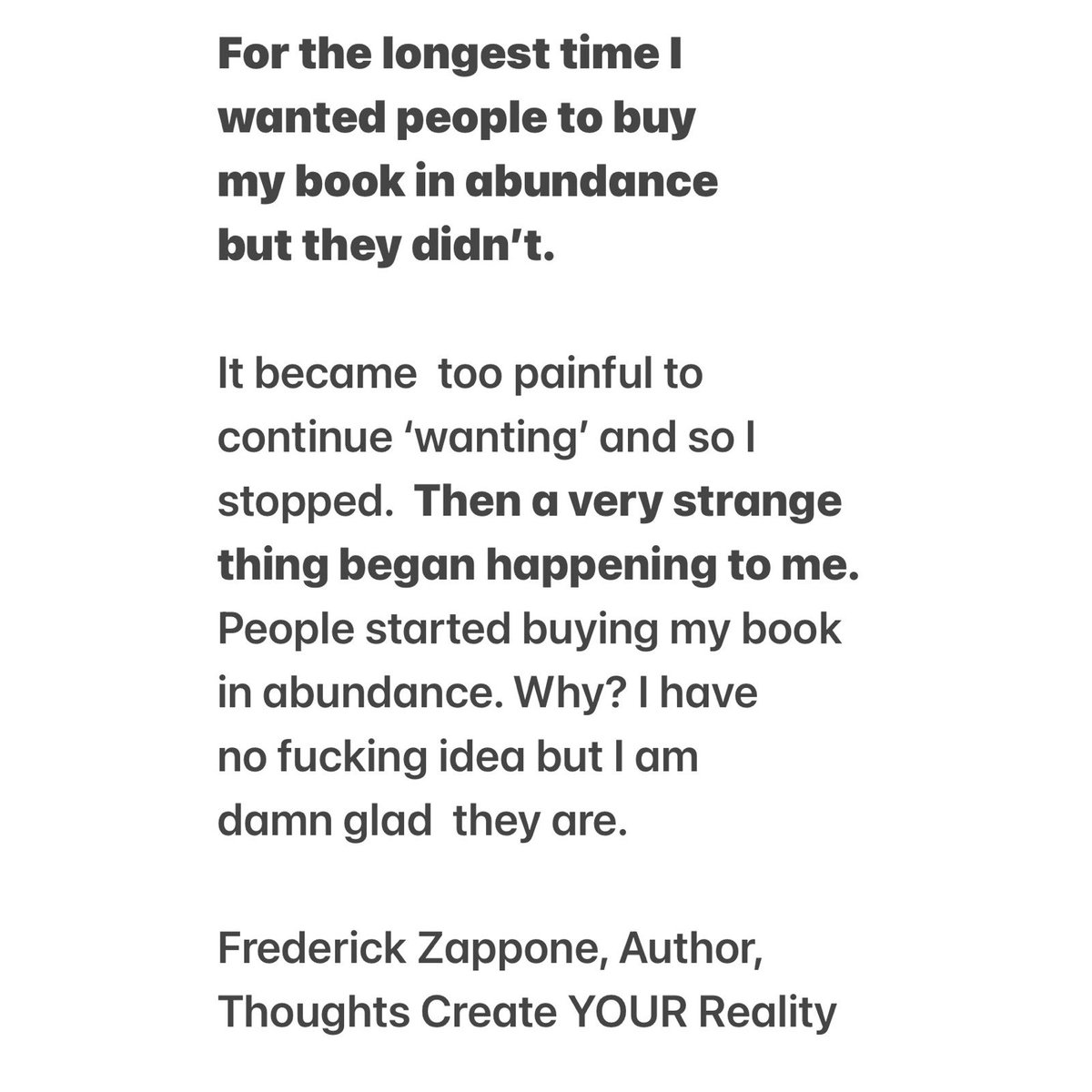 Thoughts Create YOUR Reality
a.co/d/3qligyw
Amazon…..