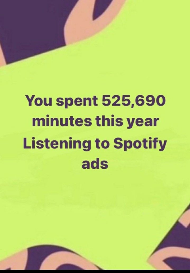 ejayvortex's tweet image. Spotify wrapped