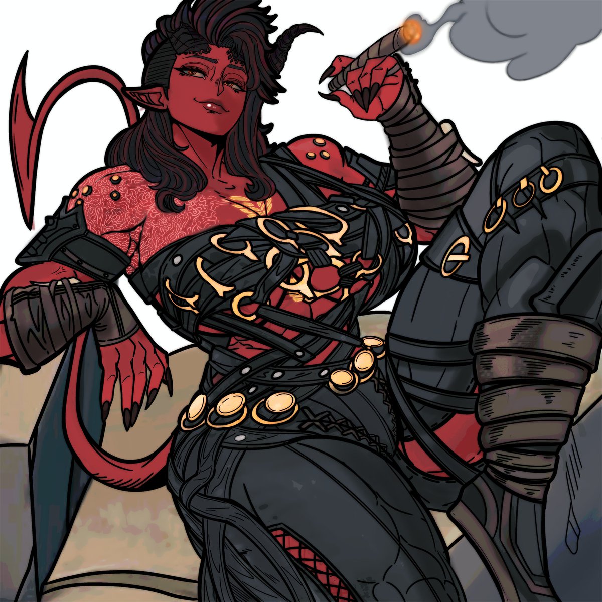 Master_DCJ's tweet image. Who's your mommy 
#Karlach #Malevola