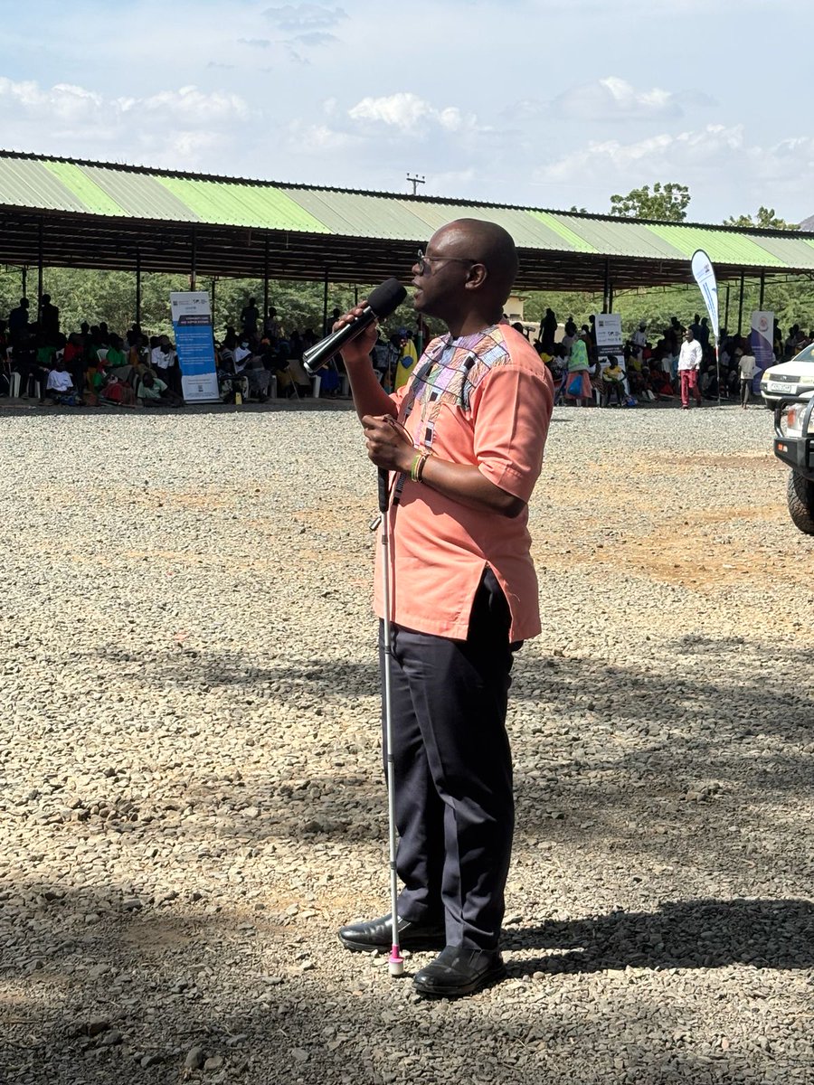During National  Commemoration  of the #DisabilityDay, <a href="/UDPKenya/">UDPK</a> Board Chairperson <a href="/eric_ngondi/">Eric Ngondi HSC.</a> delivered  remarks calling National ,and county Governments,  <a href="/TurkanaCountyKE/">County Government of Turkana</a>, <a href="/GarissaGov/">Garissa County Gvt.</a>  , <a href="/DRSKenya/">Department of Refugee Services</a> ,<a href="/LabourSPKE/">Ministry of Labour and Social Protection</a> ,UNHCR <a href="/Refugees/">UNHCR, the UN Refugee Agency</a>   and other development partners to ensure that