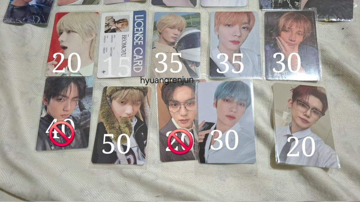 Hyuangrenjun's tweet photo. Update: 
🚫 = sold
WTS txt photocard INA
All good condition✅️
Oren✅️
Pengiriman dari tangerang

Tag. Txt tomorrow x together soobin yeonjun beomgyu taehyun hueningkai moa sanctuary https://t.co/306oGHwlt6