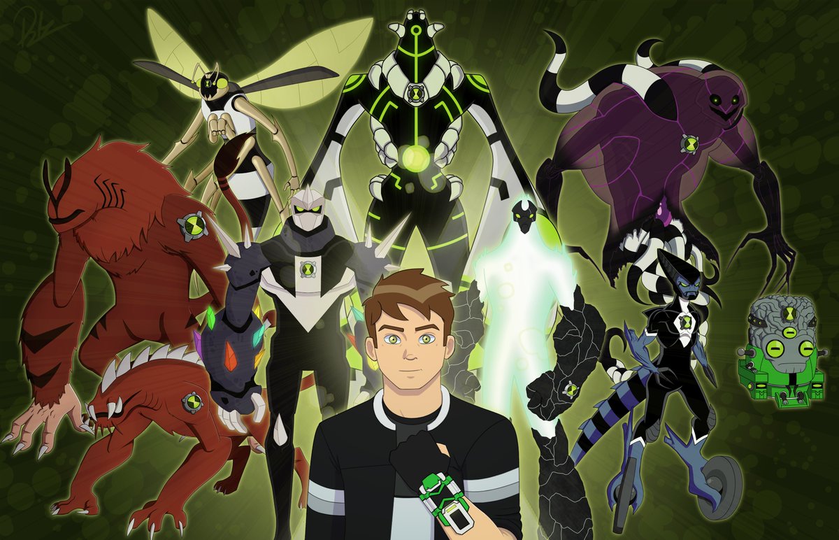 BEN 10 HUNDREDS - Parliz_art (Myself)    

It's Hero time!  

#Ben10 #ben10fanart #ReviveBen10
