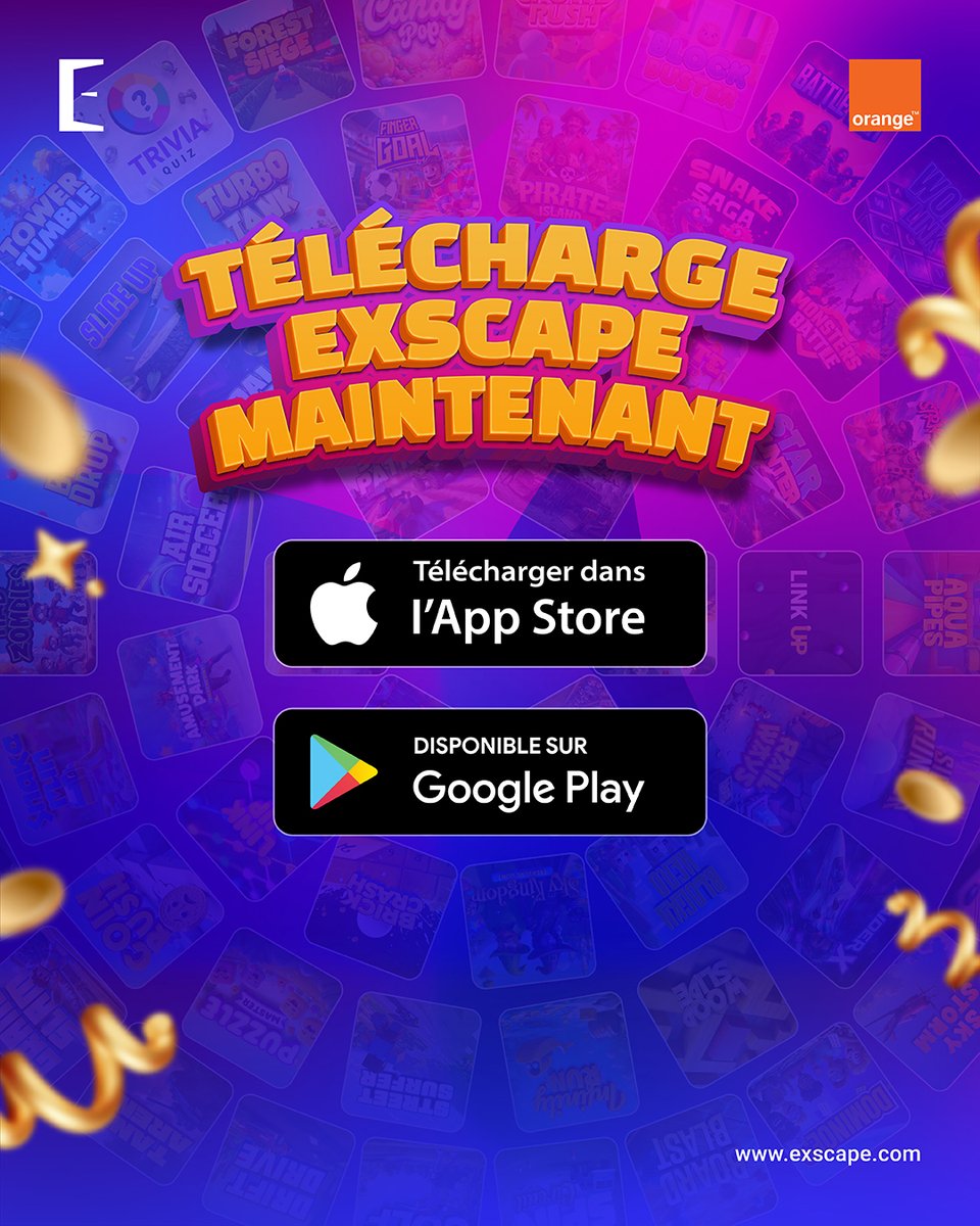 Exscape_FR's tweet image. Découvrez nos champions de novembre ! 🏆 Félicitations aux 3 meilleurs joueurs Exscape, votre dévouement a payé. 💰 Qui sera célébré en décembre ? Téléchargez l’appli et jouez pour tenter de figurer parmi les gagnants ! 🚀
#ExscapeWinners #ExscapeCotédIvoire #Gaming #PlayandWin