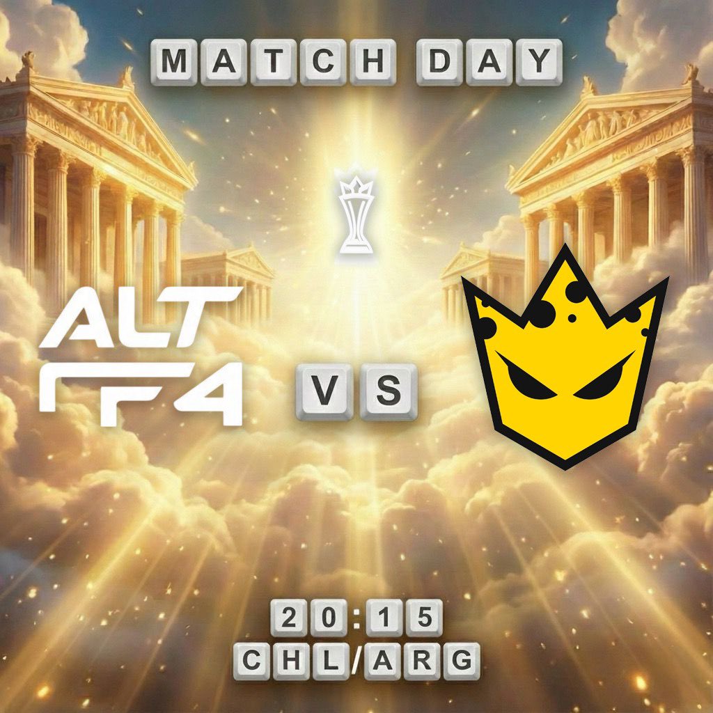AltF4_VLR's tweet image. Hoy nos toca enfrentar a @FlowTimCheese por la final del Upper de @ElOlimpoCL.

Un partido especial: @Tvnaso se cruza nuevamente con su ex equipo, con quienes compitió en NY.

A concentrar, jugar nuestro juego y buscar clasificar a la Grand Final. ⚔️🔥

📺 twitch.tv/giooomz