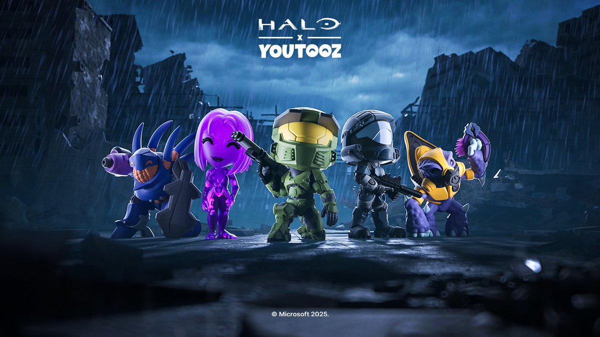 youtooz's tweet image. rockets, ready💥

youtooz x @Halo is back with an all new collection dropping dec 9th at 3pm est 🏙️ available 4 weeks only