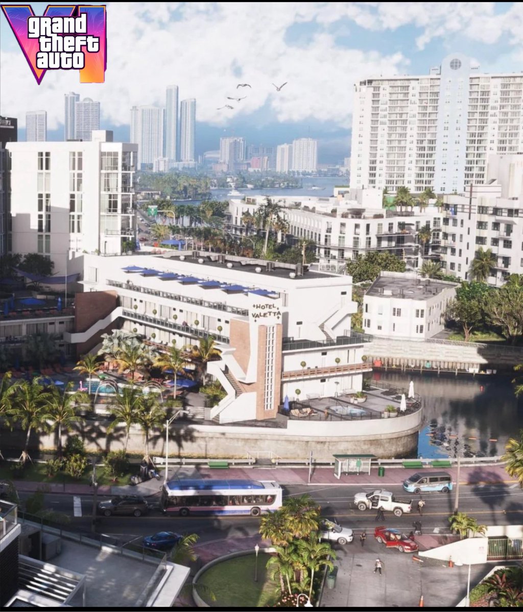 GTA6 VS 현실 비교 이미지