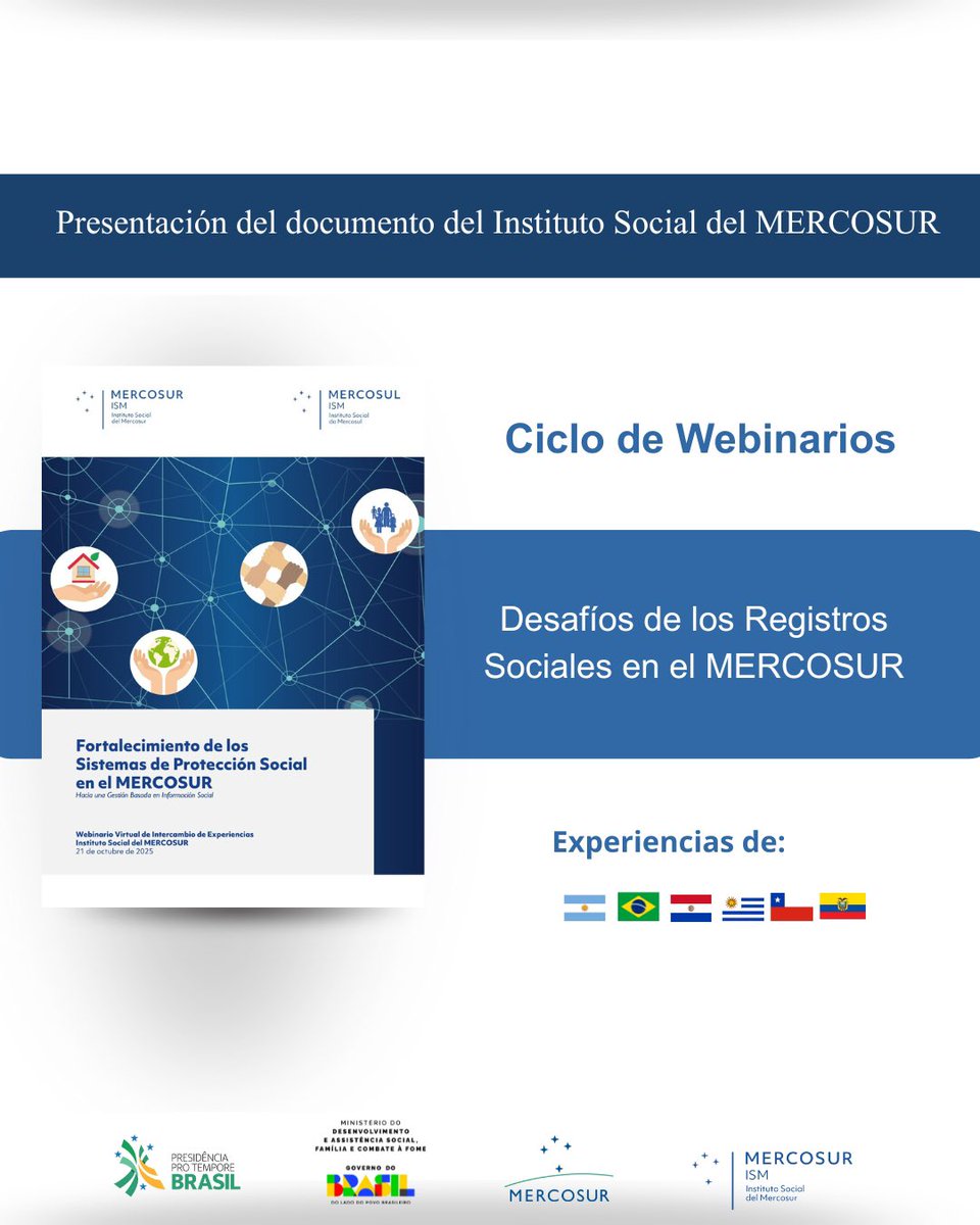 Instituto Social del MERCOSUR (ISM) tweet media