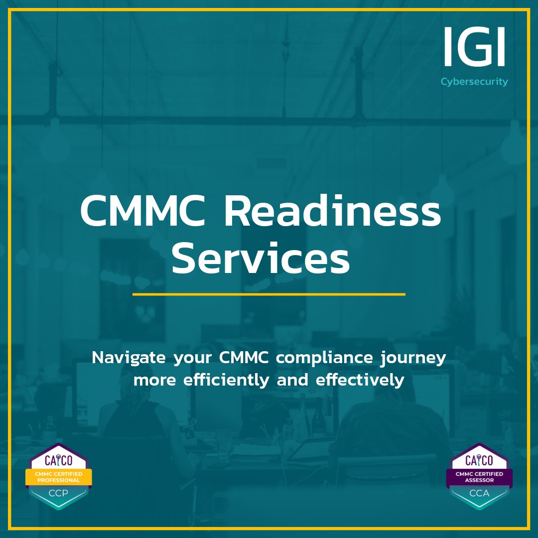 Every organization's #CMMC journey is different. Whether you need a gap analysis or full white-glove support, we meet you where you are.

Our certified experts provide the guidance &amp; support you need to move forward with confidence.

Explore our services: hubs.ly/Q03V_xgp0