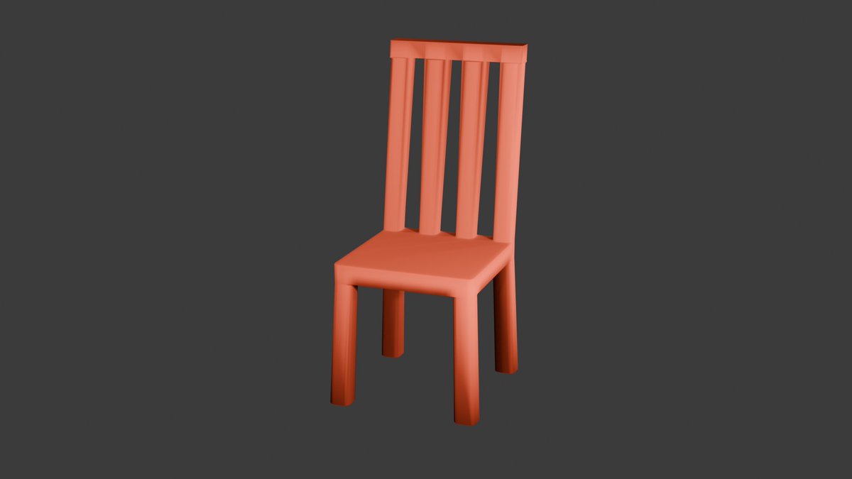 emmanuelisng's tweet photo. Practicing extrusion, beveling and edit mode tools.
Created this simple chair model

#Blender #3DModeling #CGI #MadeWithBlender https://t.co/Pci1rAL98c