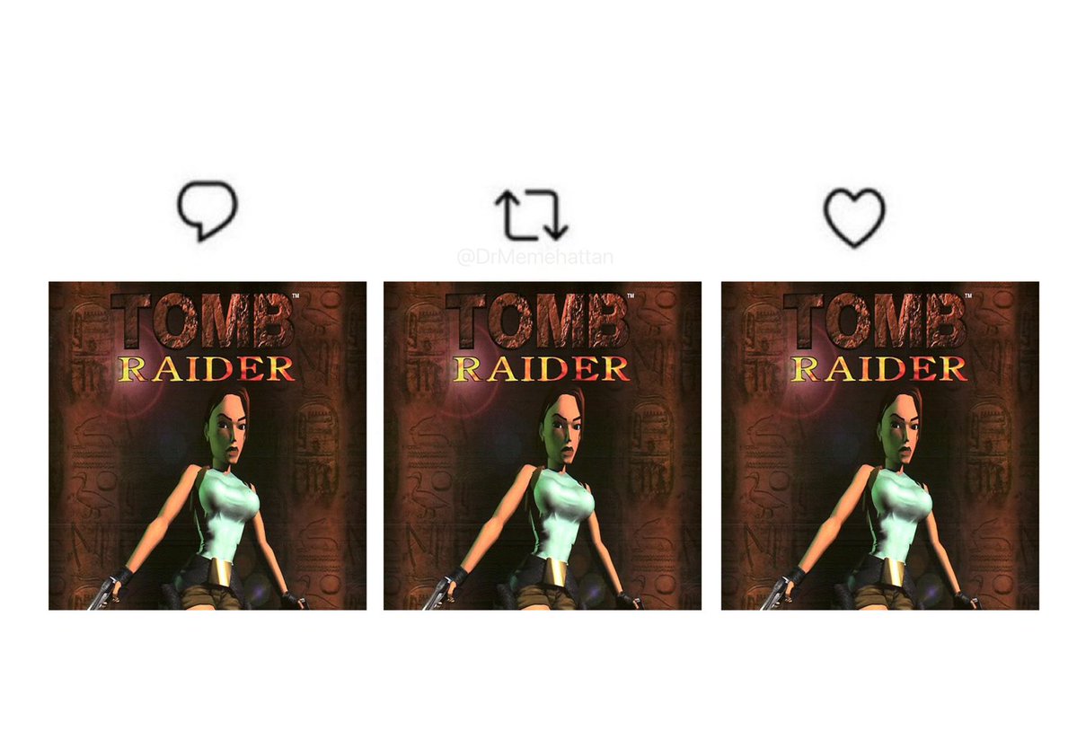 DrMemehattan's tweet image. Tough choice. Pick one. 🙃

#TombRaider1996 #TombRaider