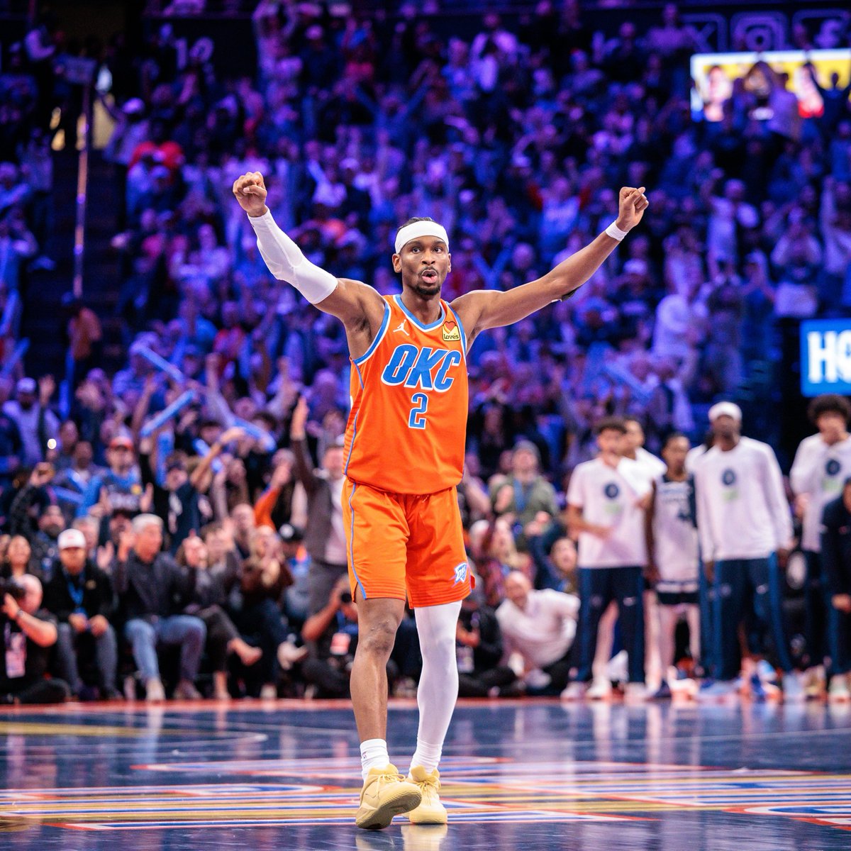 21-1: The Oklahoma City Thunder have won 13 straight games since a two-point road loss to the Portland Trail Blazers on Nov. 5, becoming just the fourth team in NBA history to start a season 21-1 or better. Oklahoma City closes the week with matchups against the Dallas Mavericks 