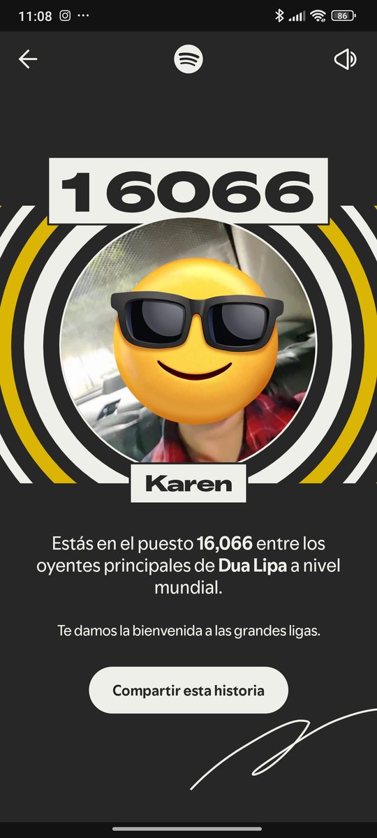 Yo solo pago Spotify para que cada año me recuerde que Dua Lipa sigue siendo la cabra 🐐