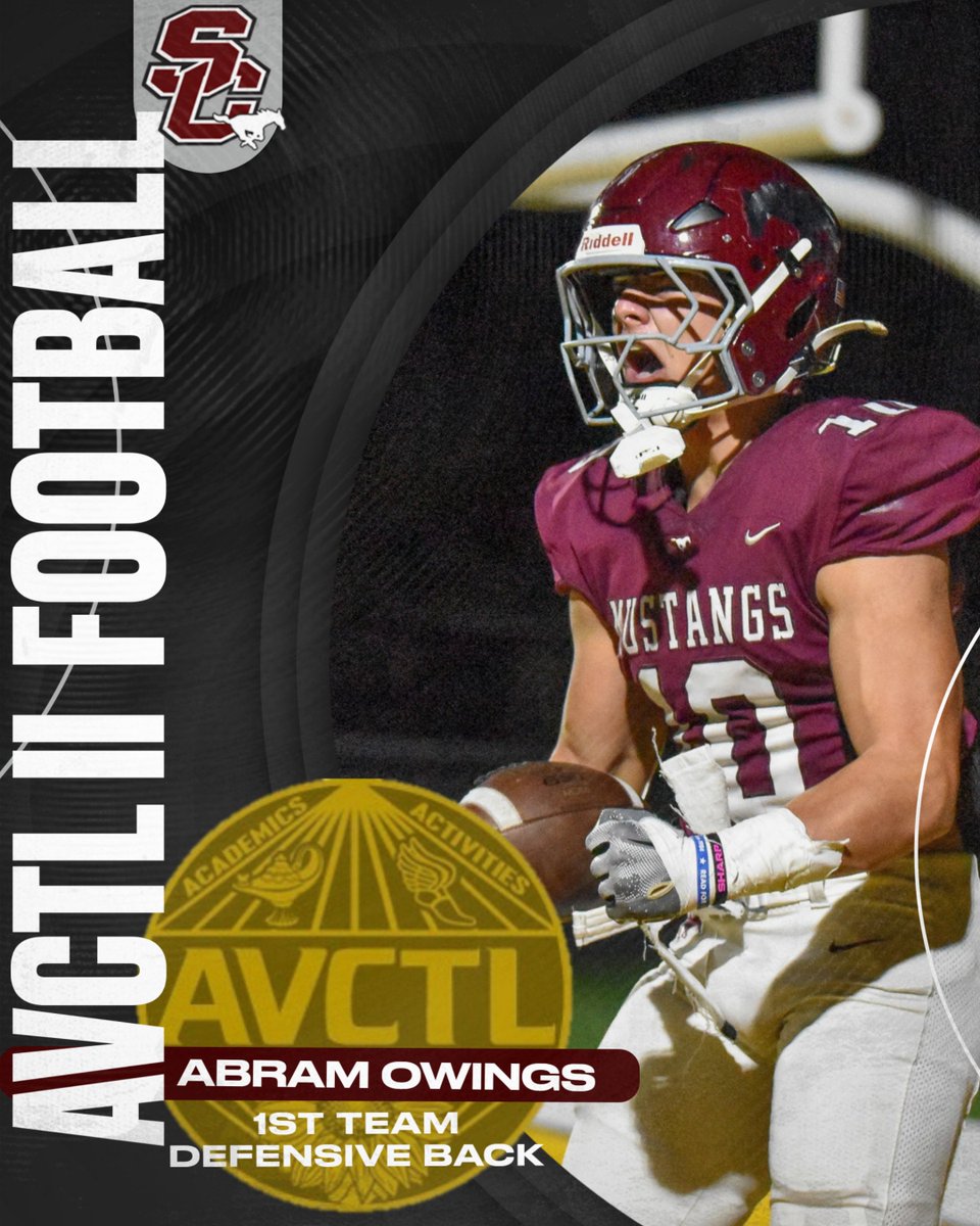 AVCTL ALL-LEAGUE     

Abram Owings | SR   
shorturl.at/mYFs4 

#BUILTDIFFERENT | #PHAST | #STATECHAMPS 🏆